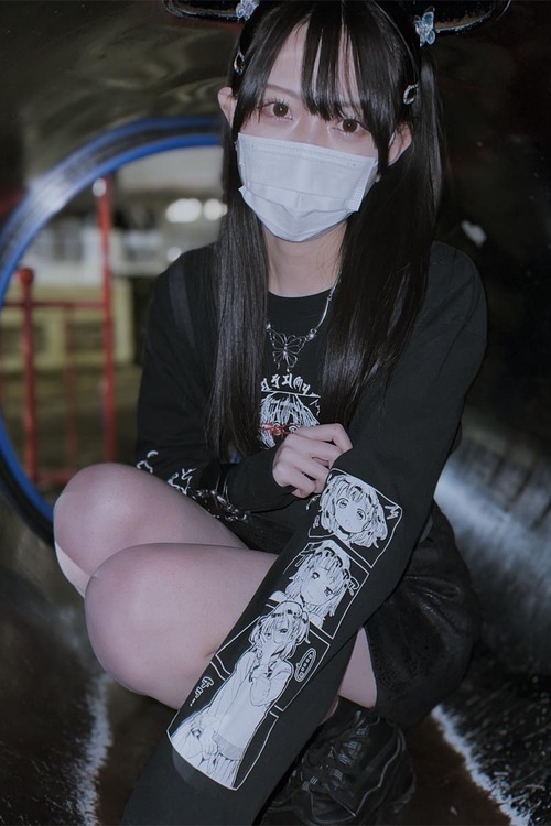 東京13零式 ホワイト ロングスリーブTシャツ ロンT